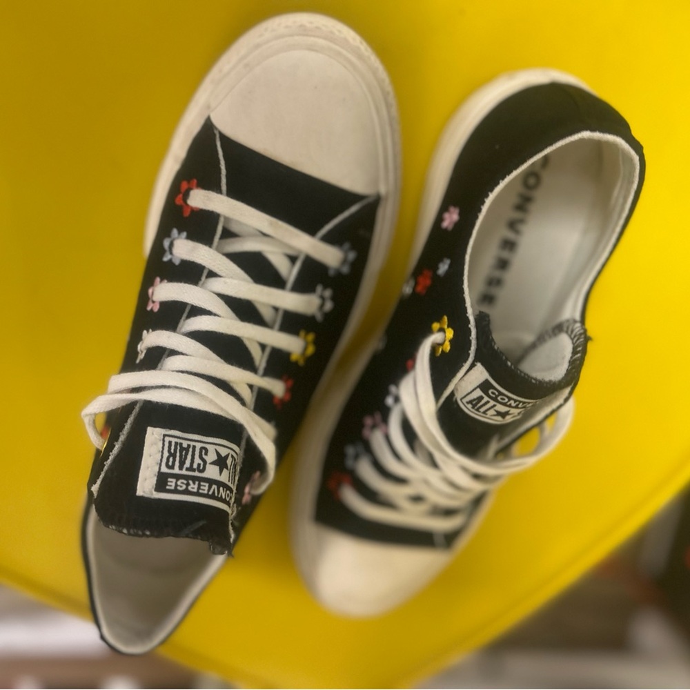 Converse Black and White Classic Sneakers